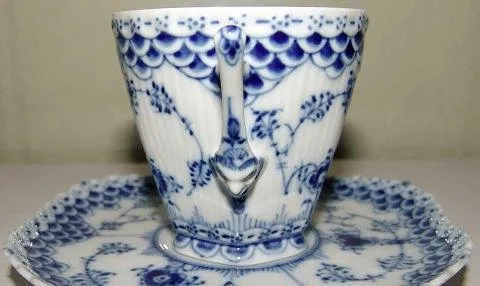 Royal Copenhagen Musselmalet Helblonde Kaffekop No. 1036