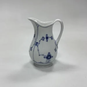 Royal Copenhagen Musselmalet Riflet Flødekande No. 385