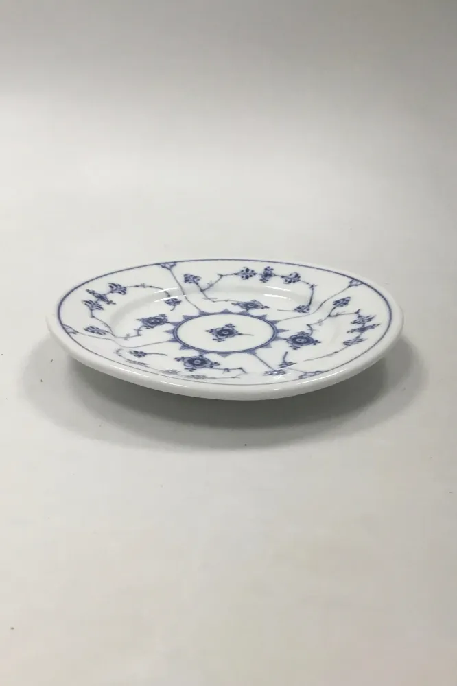 Royal Copenhagen Musselmalet Riflet Hotel Kagetallerken No 2055