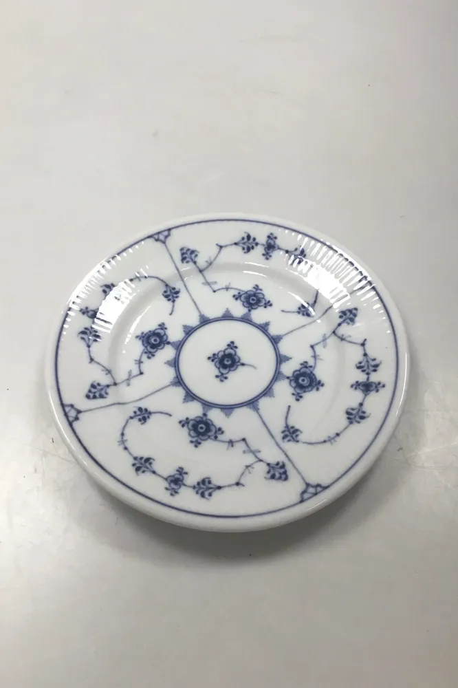 Royal Copenhagen Musselmalet Riflet Hotel Kagetallerken No 2055