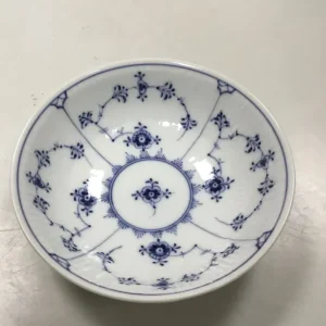 Royal Copenhagen Musselmalet Riflet Skål No. 290