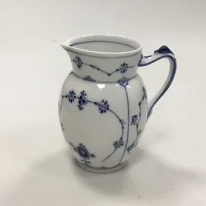 Royal Copenhagen Musselmalet Riflet Stor Flødekande No. 459