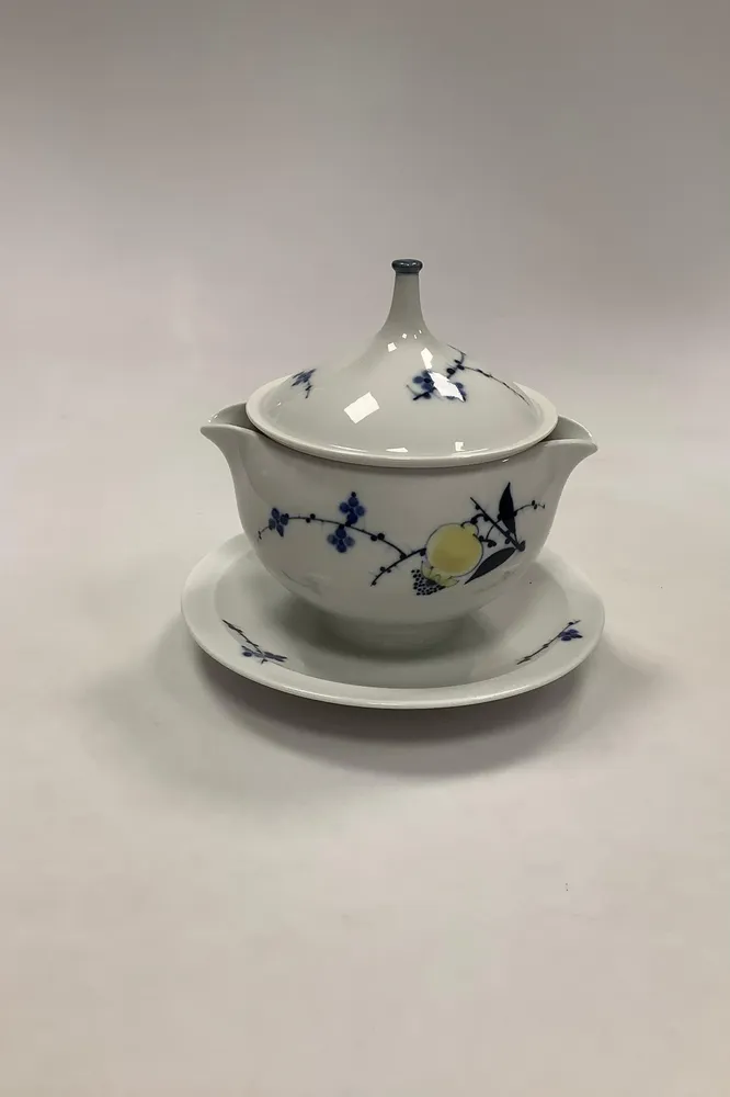 Royal Copenhagen Rimmon Johannes Hedegaard Sovseskål med låg No 14802