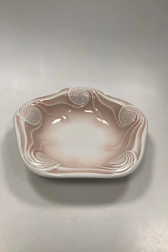 Royal Copenhagen Rosa Konkylie Rund Serveringsskål No 14178