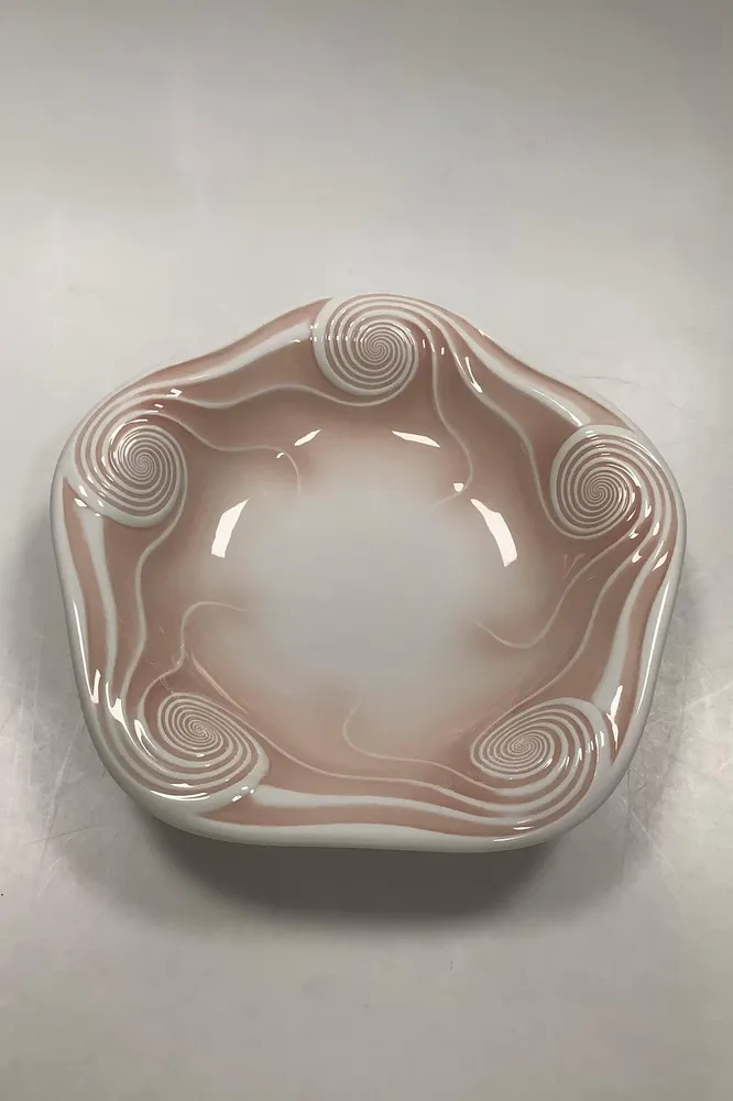 Royal Copenhagen Rosa Konkylie Rund Serveringsskål No 14178