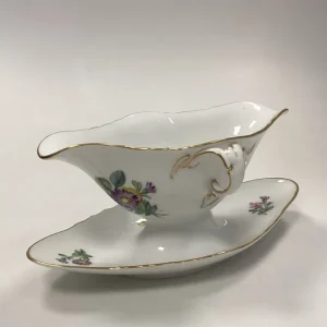 Royal Copenhagen Saksisk Blomst Let Sovseskål No. 1650