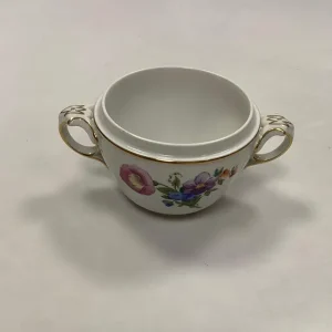 Royal Copenhagen Saksisk Blomst, Let Sukkerskål uden låg No 1680