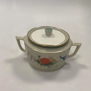 Royal Copenhagen Stauder Sukkerskål med låg No 9479