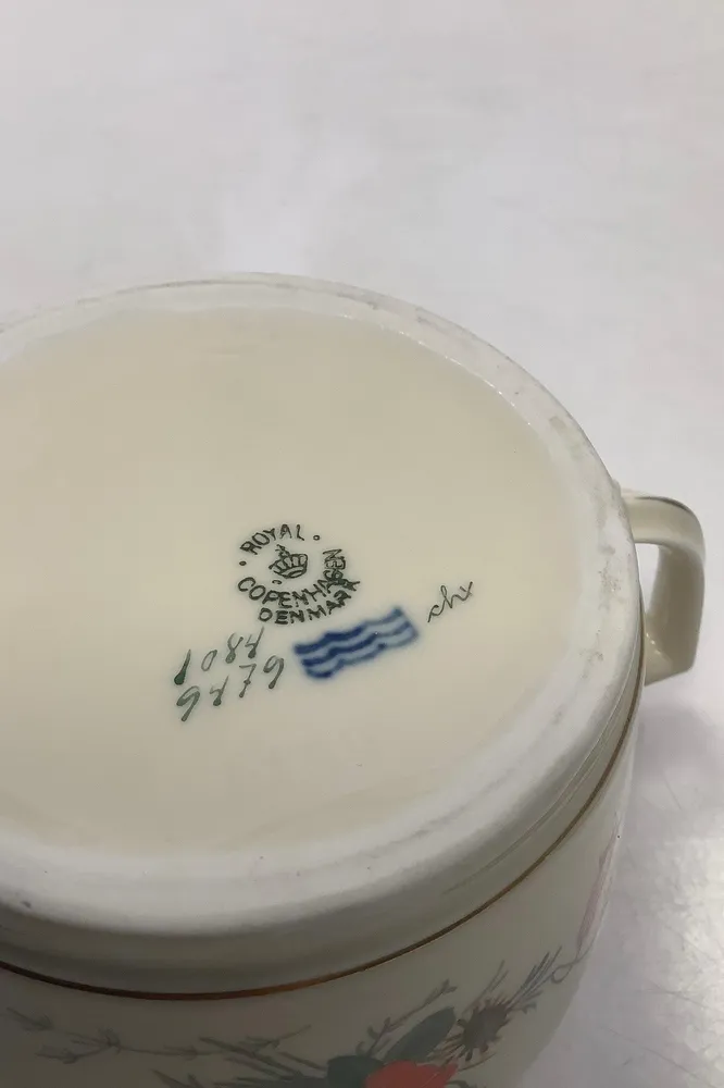 Royal Copenhagen Stauder Sukkerskål med låg No 9479