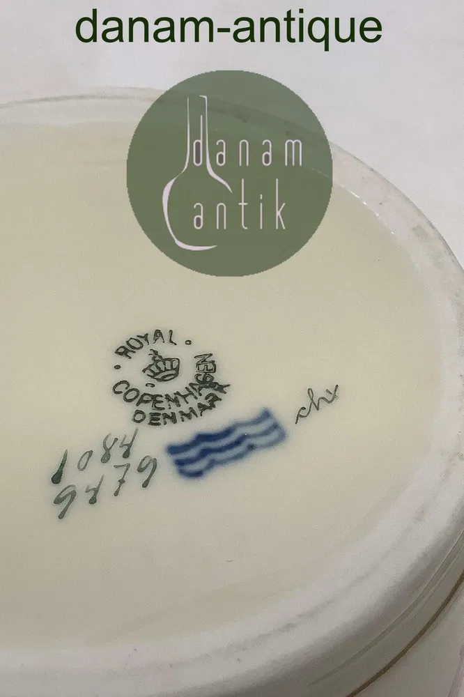 Royal Copenhagen Stauder Sukkerskål med låg No 9479