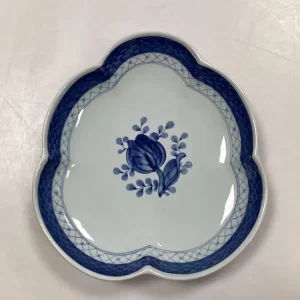Royal Copenhagen Blå Tranquebar Bladformet Skål No. 924 / 357