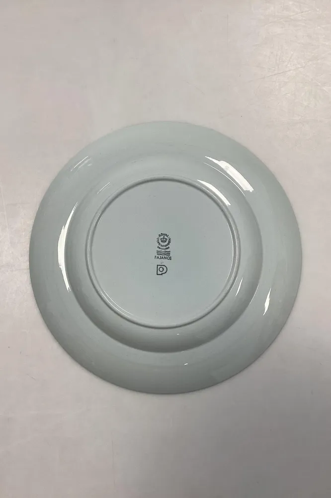 Royal Copenhagen Blå Tranquebar Frokosttallerken med motiv
