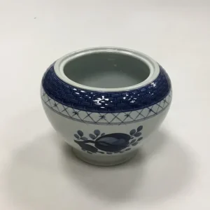 Royal Copenhagen Blå Tranquebar Sukkerskål uden låg No 1132