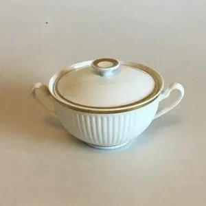 Royal Copenhagen Tunna Sukkerskål med låg No 1277/9951