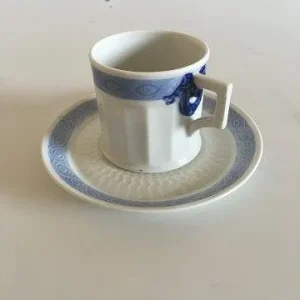 Royal Copenhagen Blå Vifte Espresso Kop og Underkop No 11548