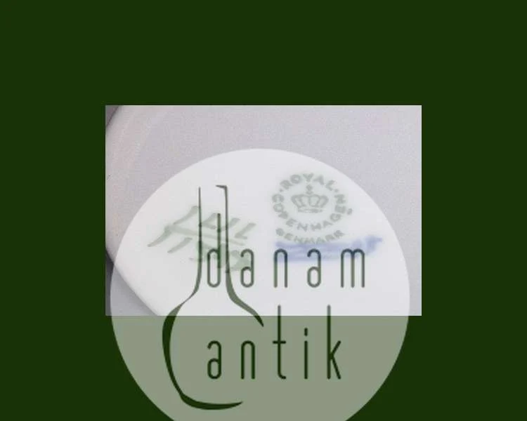 Royal Copenhagen Blå Vifte Espresso Kop og Underkop No 11548