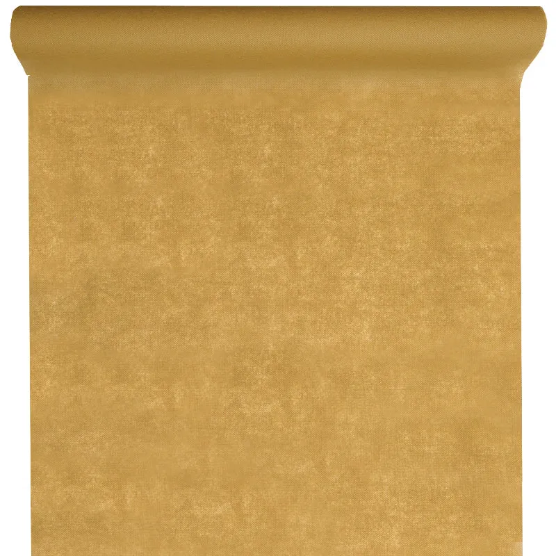 Rulledug, guld, 120 cm x 25 m.