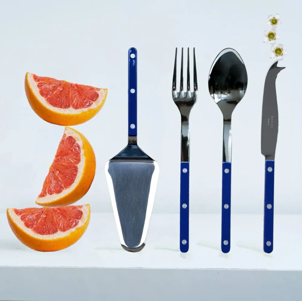Sabre Cheese Knife Navy Blue