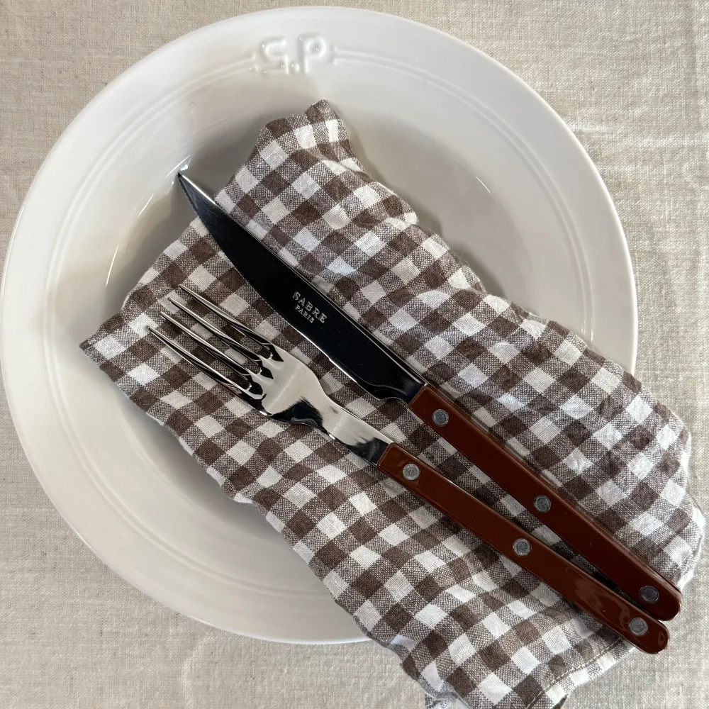 Sabre Cutlery Set Chocolate