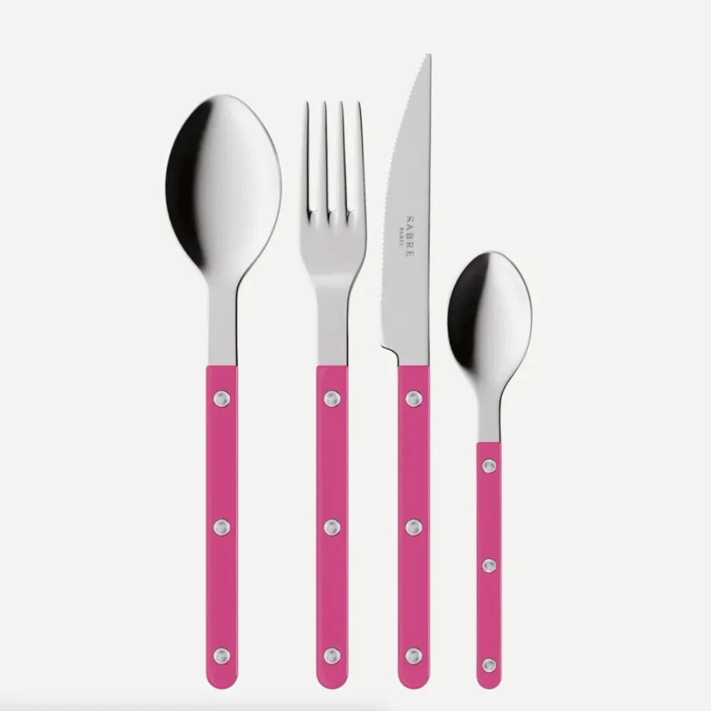 Sabre Cutlery Set Raspberry Pink