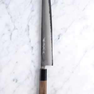 Sakai Kanechika White #1 Valnød - 230 mm K-tip Slicer
