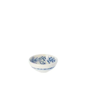 Salsa skål, Floral Blue - Ø4,5 cm.