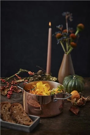 Scanpan 3,5 L / 20cm gryde i kobber - Maitré D' induktion