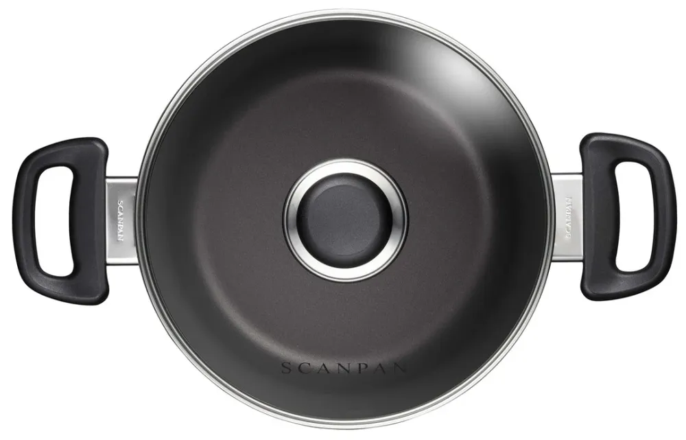 Scanpan 3,25 l/20 cm gryde m. låg -Classic Induction