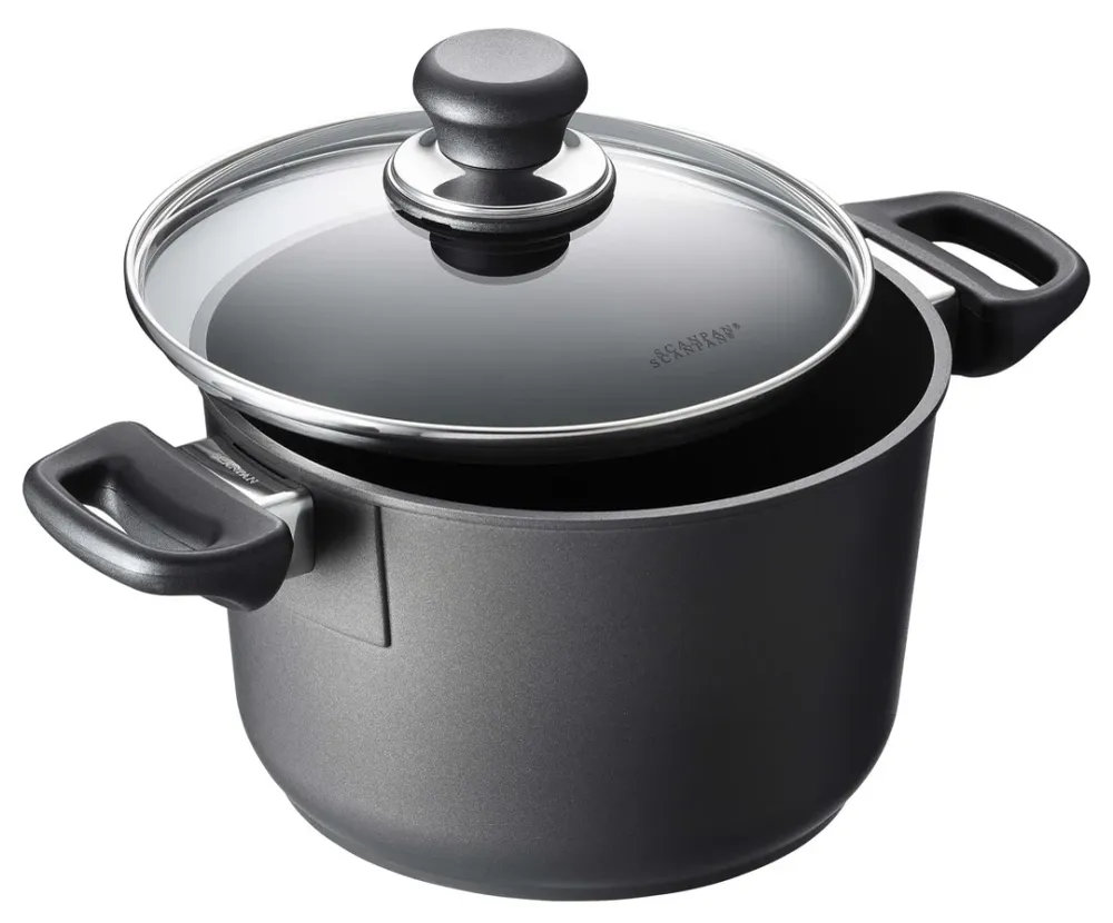 Scanpan 3,25 l/20 cm gryde m. låg -Classic Induction