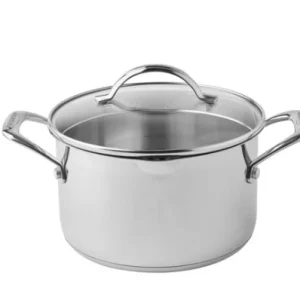 Scanpan 3.4L/20 cm gryde med glaslåg - STS