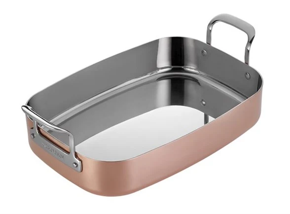 Scanpan 35x24cm bradepande i kobber - Maitré D'