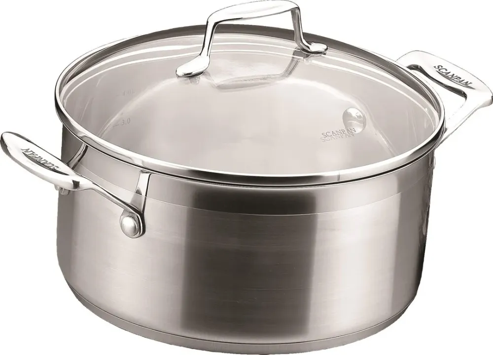 Scanpan Impact 24 cm gryde m. låg 4,8 L