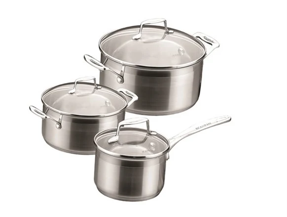 Scanpan Impact Grydesæt 1,8L, 2,5L, 3,2L