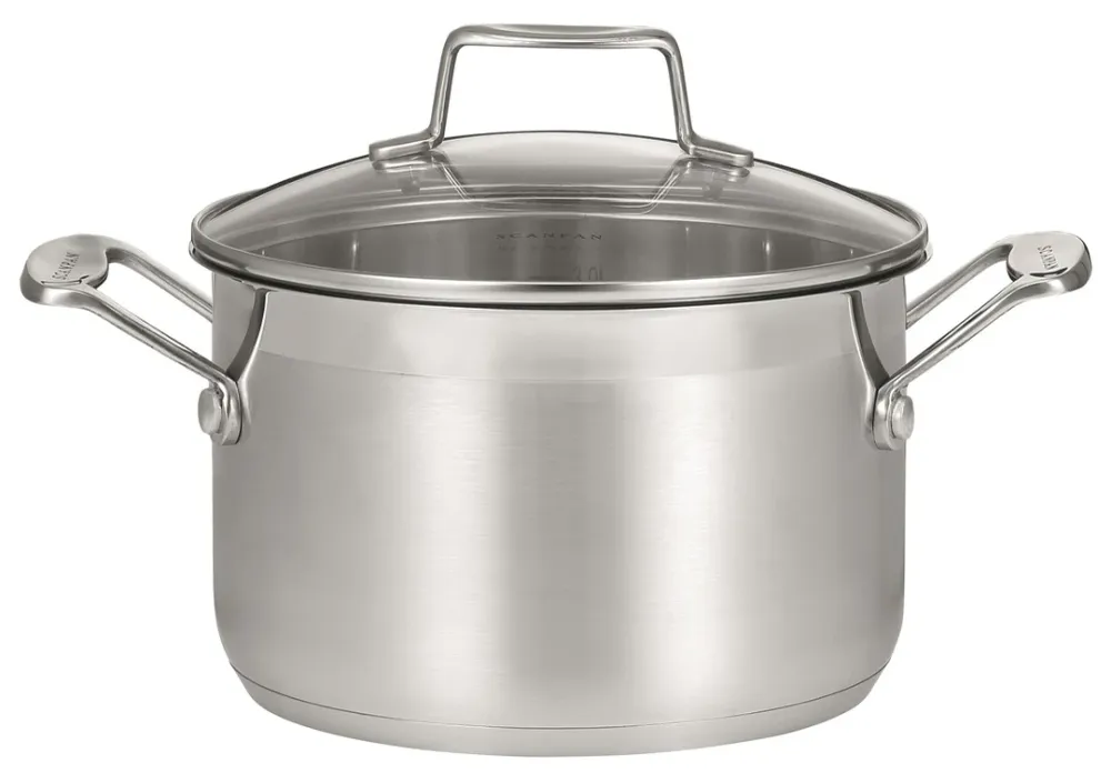 Scanpan 3,2 l/20 cm gryde m. låg - Impact