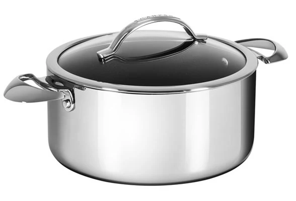 Scanpan 4,8 l/24 cm gryde m. låg - HaptIQ