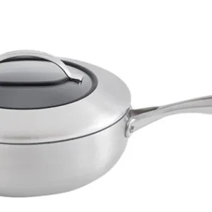 Scanpan 3,7 l/26 cm dyb sauteuse m. glaslåg - CTX