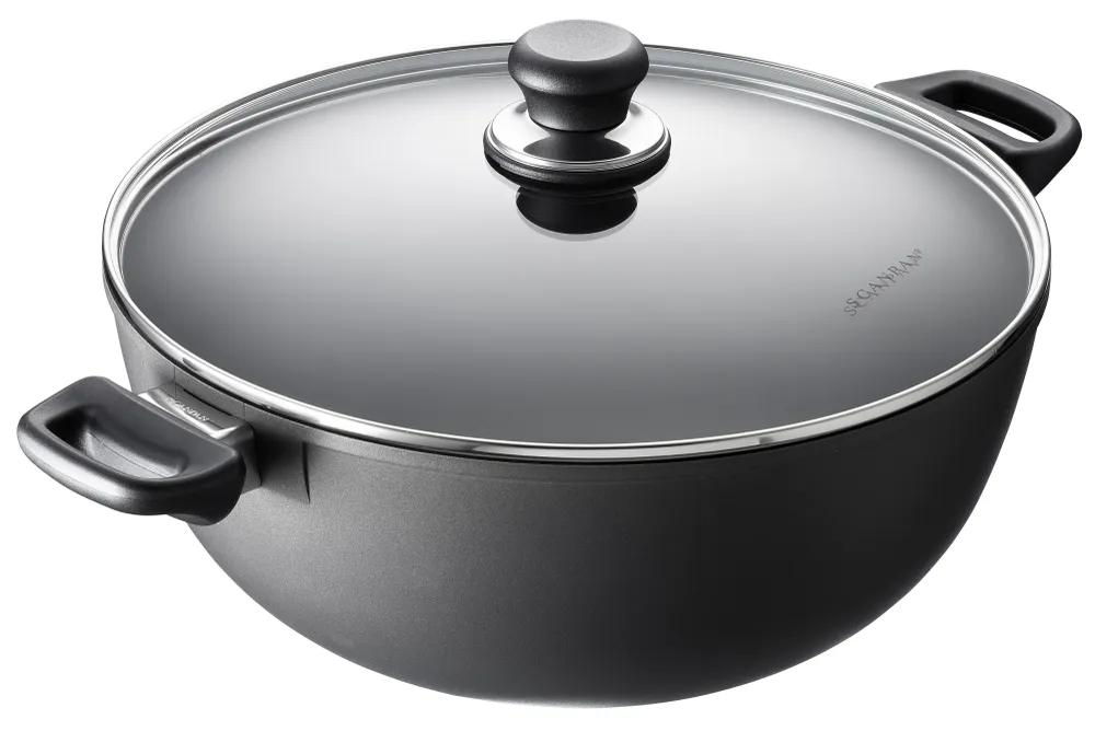 Scanpan 7,5 l/32 cm suppe-/stegegryde m. låg - Classic Induction