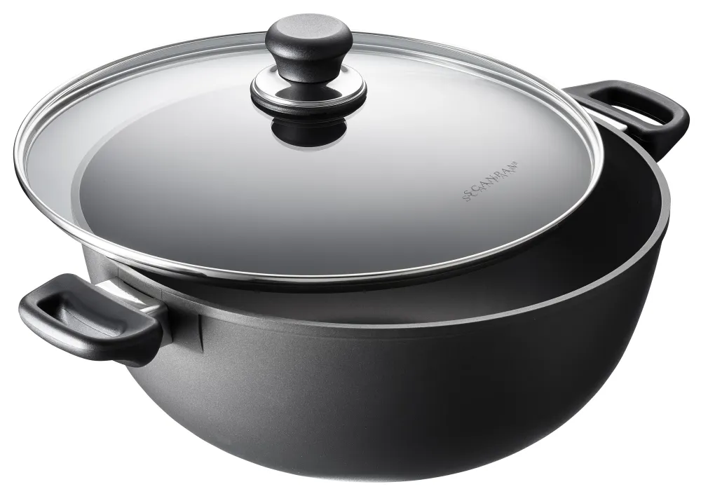 Scanpan 7,5 l/32 cm suppe-/stegegryde m. låg - Classic Induction