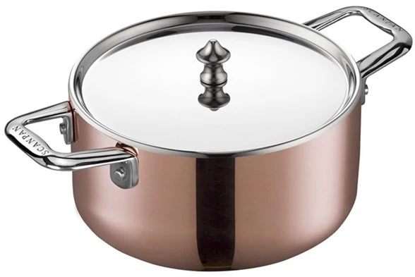 Scanpan 16 cm stål låg - Maitré D' induktion