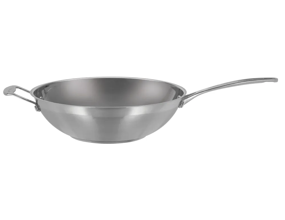 Scanpan 32 cm wok m. låg - Impact