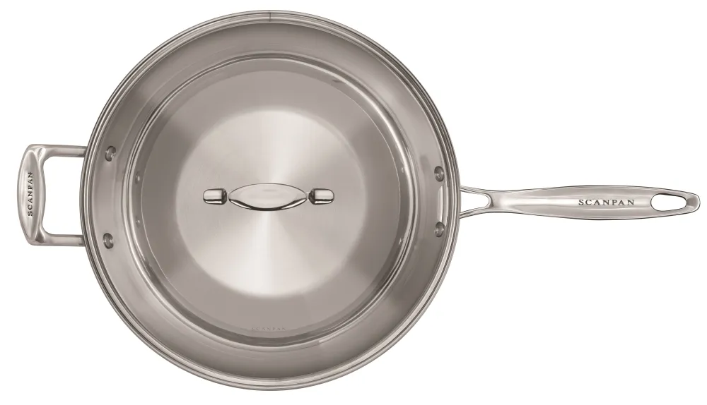 Scanpan 32 cm wok m. låg - Impact