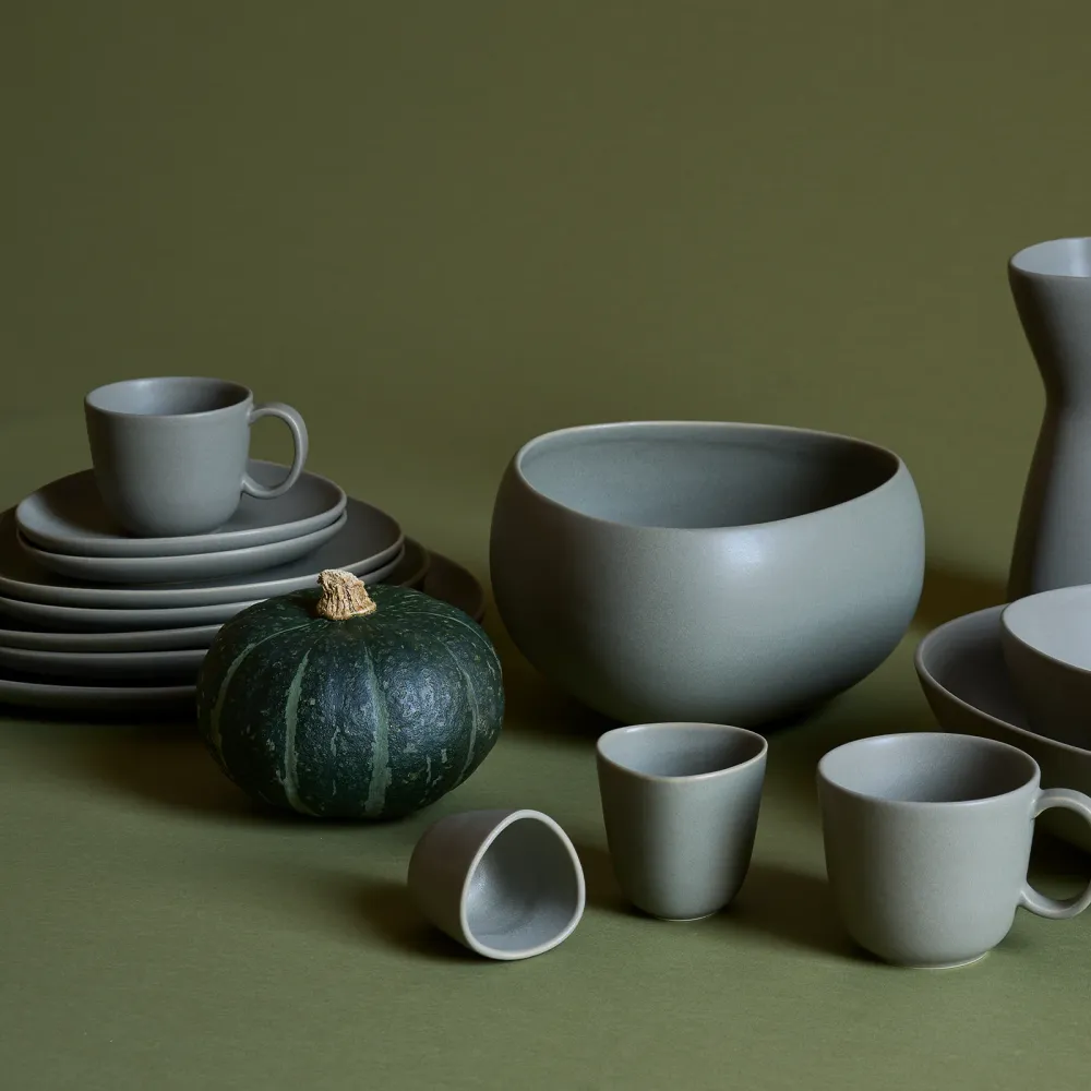 Serene Cup, Coffee - Pale green