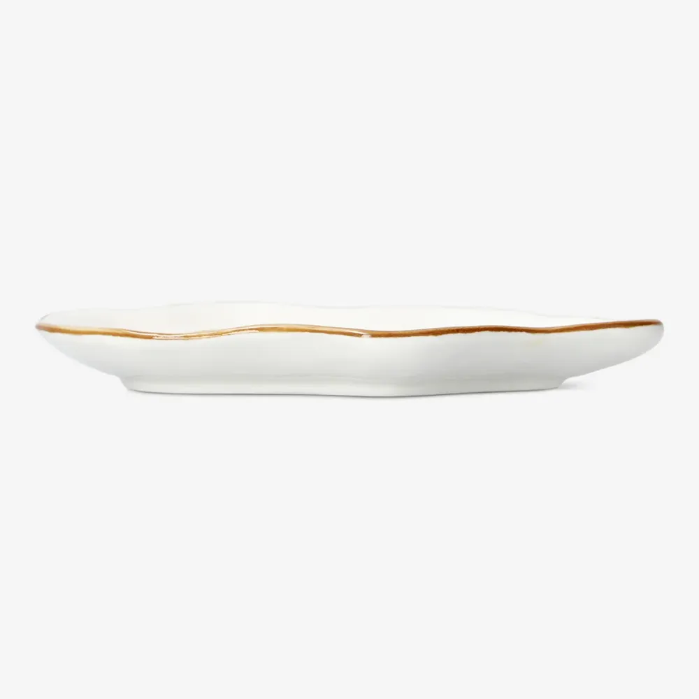 Serveringsplade til spejlæg - 16 cm