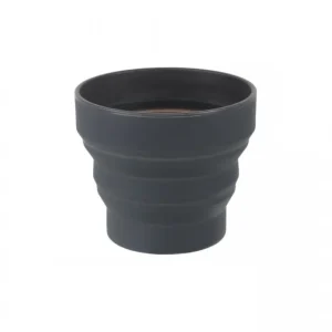 Silicone Ellipse Flexi-Mug, Graphite - Life Venture