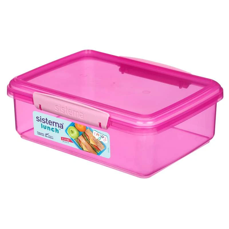 Sistema Madkasse - Lunch - 2L - Pink