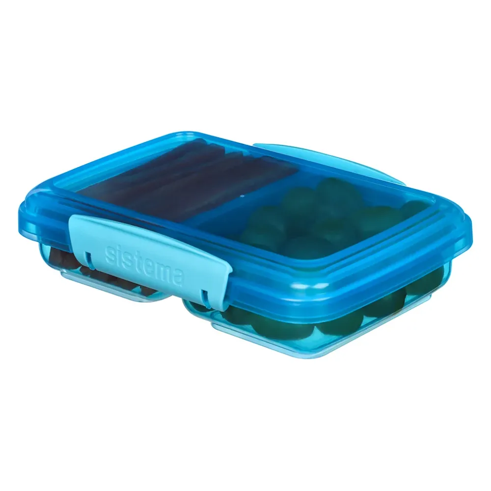Sistema madkasse Small Split, Trend 350 ml - Blue