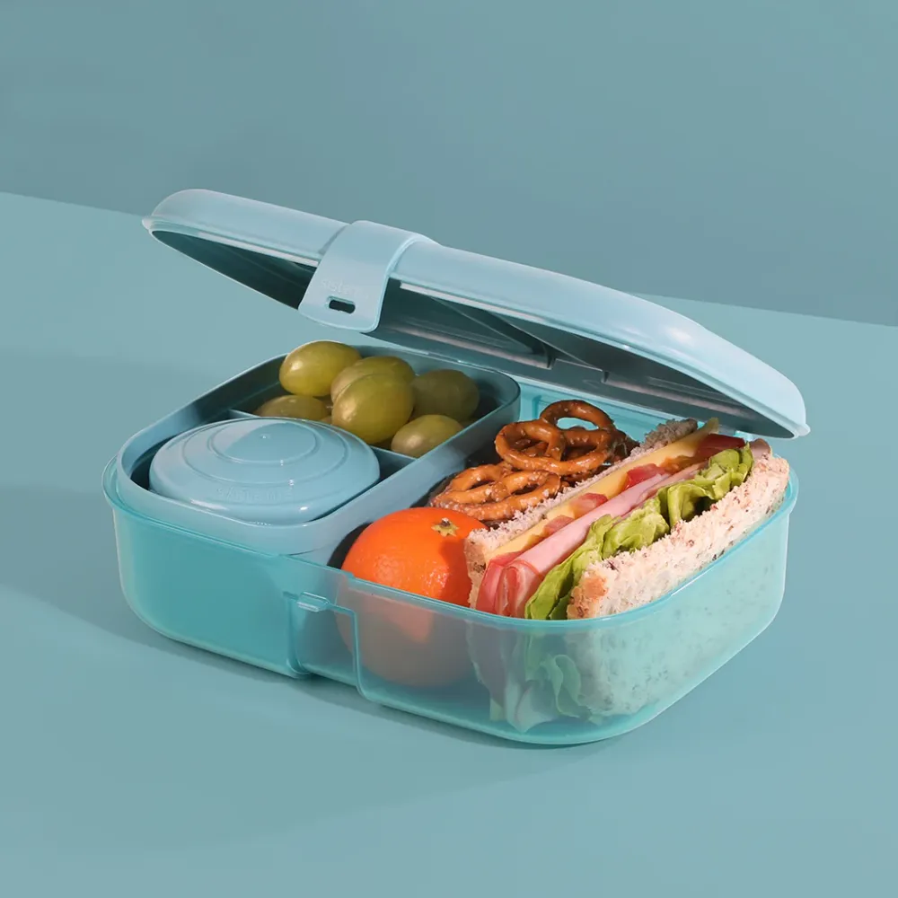 Sistema Ribbon Lunch To Go madkasse, 1.1 L - Teal Stone