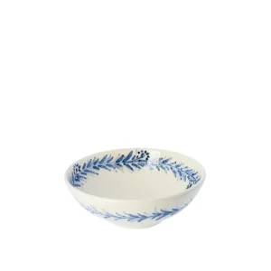 Skål, Floral Blue - Ø19 cm.