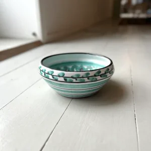 Skål med grønt mønster - Vintage 153