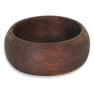 Skål, mørk brun - Ø10 cm.